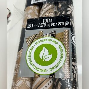 Kirkland  Double-Sided Everyday Gift Wrap 270sq ft New